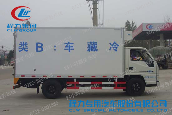 程力威牌CLW5041XLCJ4型冷藏車(chē)