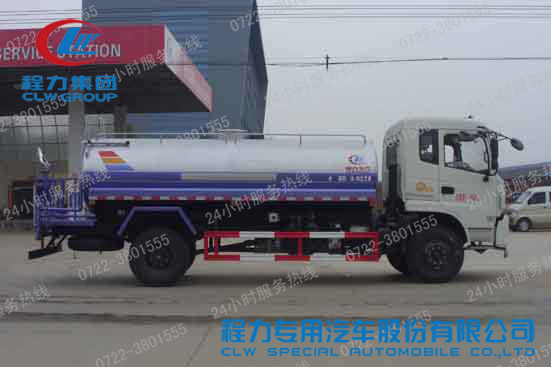 程力威牌CLW5165GSST4型灑水車